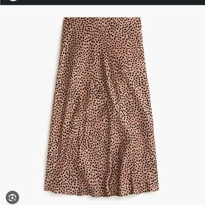 XL J.Crew Satin Slip Skirt